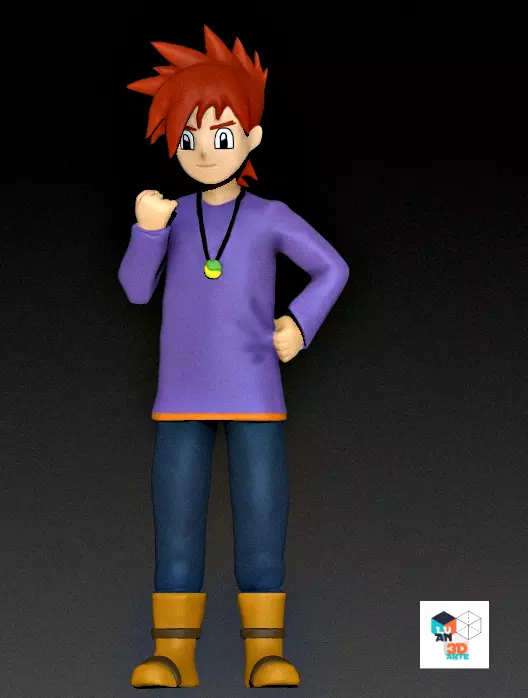 Gary Oak STL 3D print model_0