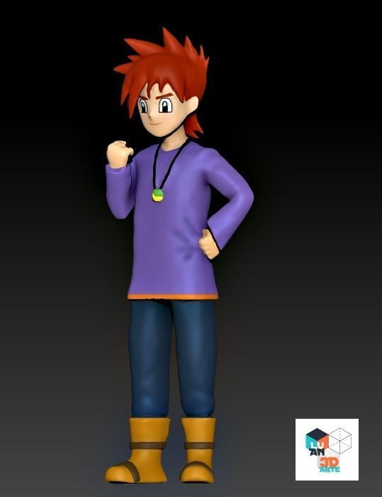 Gary Oak STL 3D print model_2