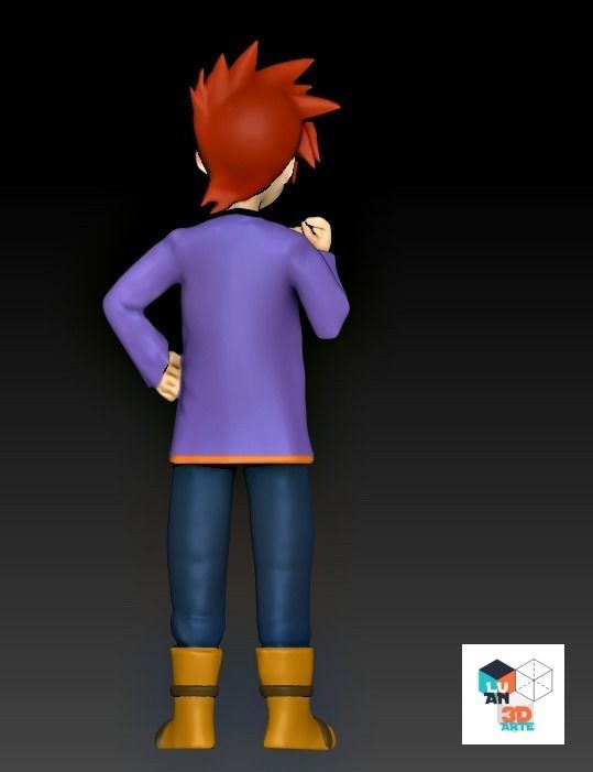 Gary Oak STL 3D print model_1