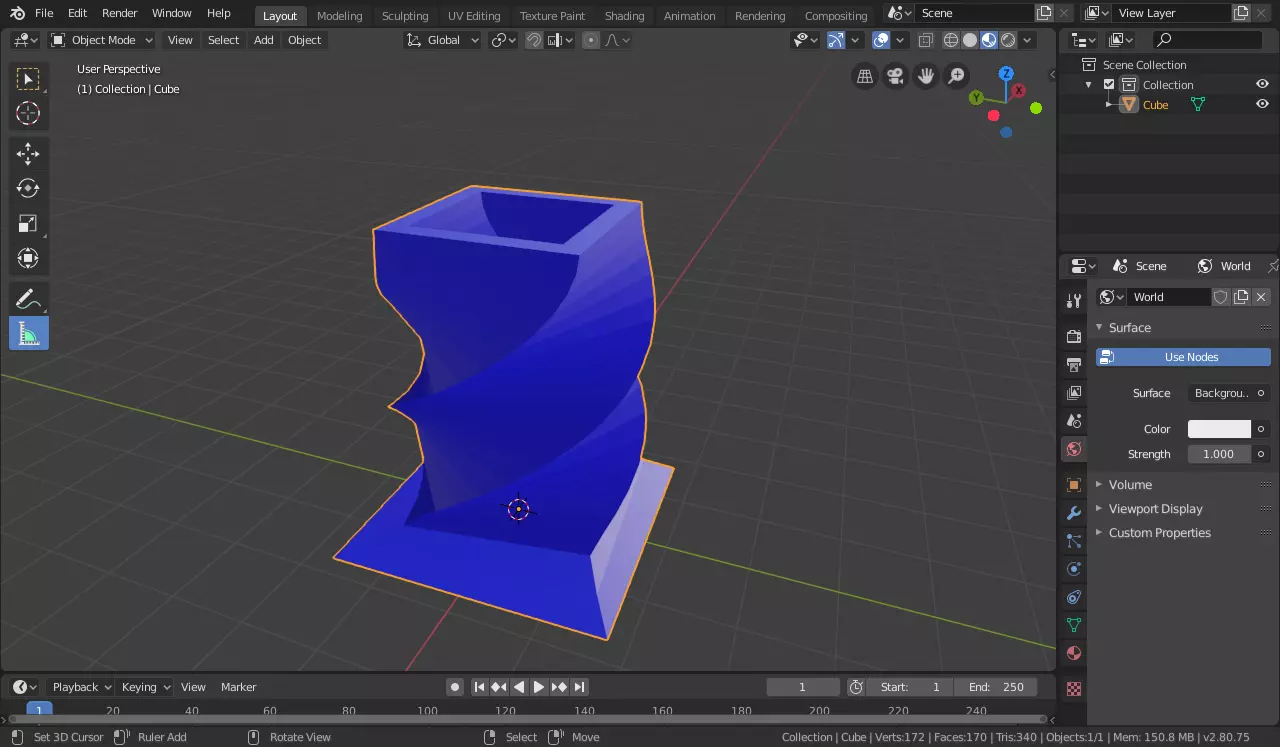3D Print Ready Spiral Pen and Pencil Holder Free 3D print model