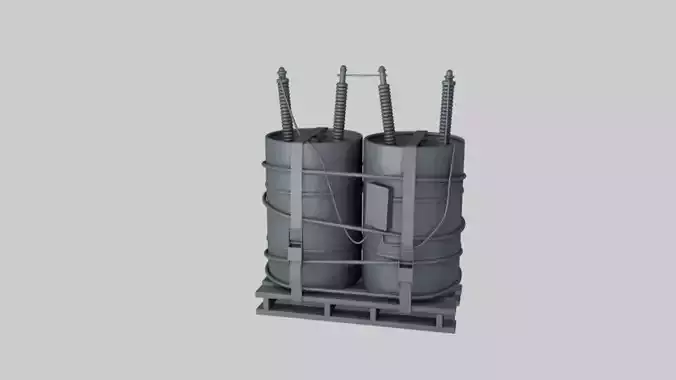 Battery Rust Free 3D model