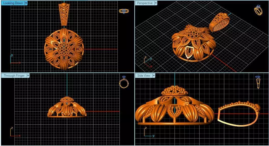 locket making pendant Free 3D print model_0