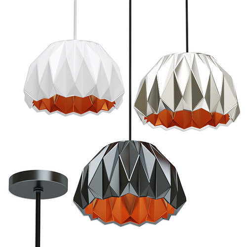 Hanging chandelier Ori by Lukas Dahlen 3D model