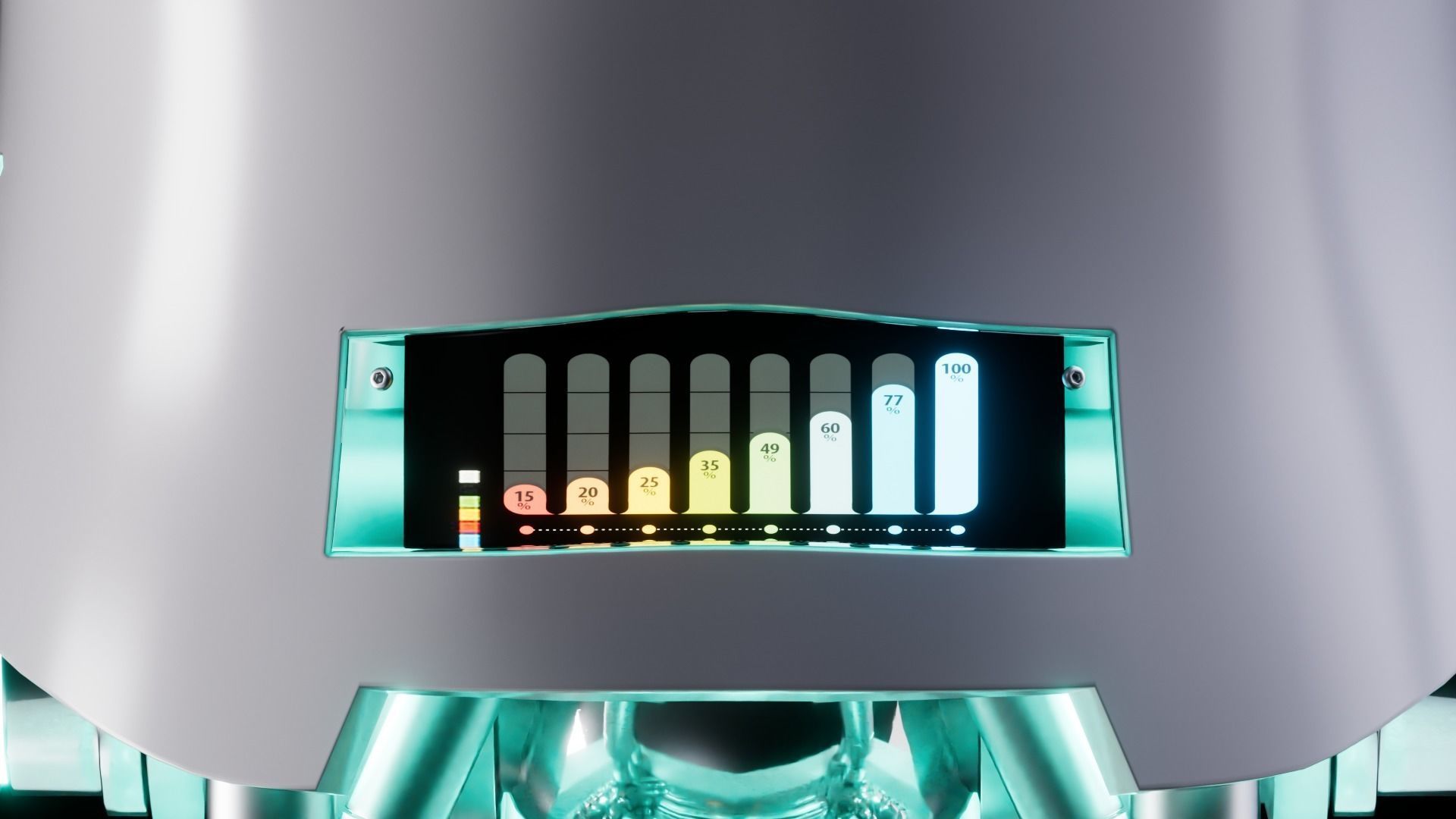 Robot Low-poly 3D model_7