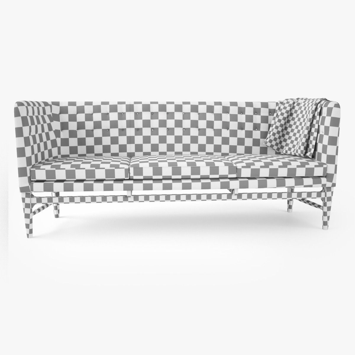 Mayor Sofa by Arne Jacobsen 3D model_12