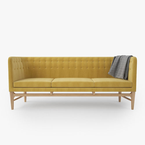 Mayor Sofa by Arne Jacobsen 3D model 3