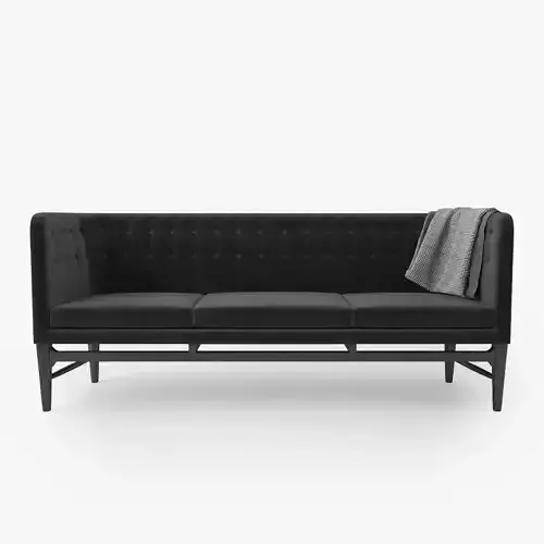 Mayor Sofa by Arne Jacobsen 3D model Mayor Sofa by Arne Jacobsen 3D model