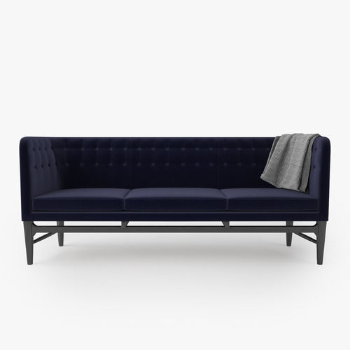 Mayor Sofa by Arne Jacobsen 3D model 4