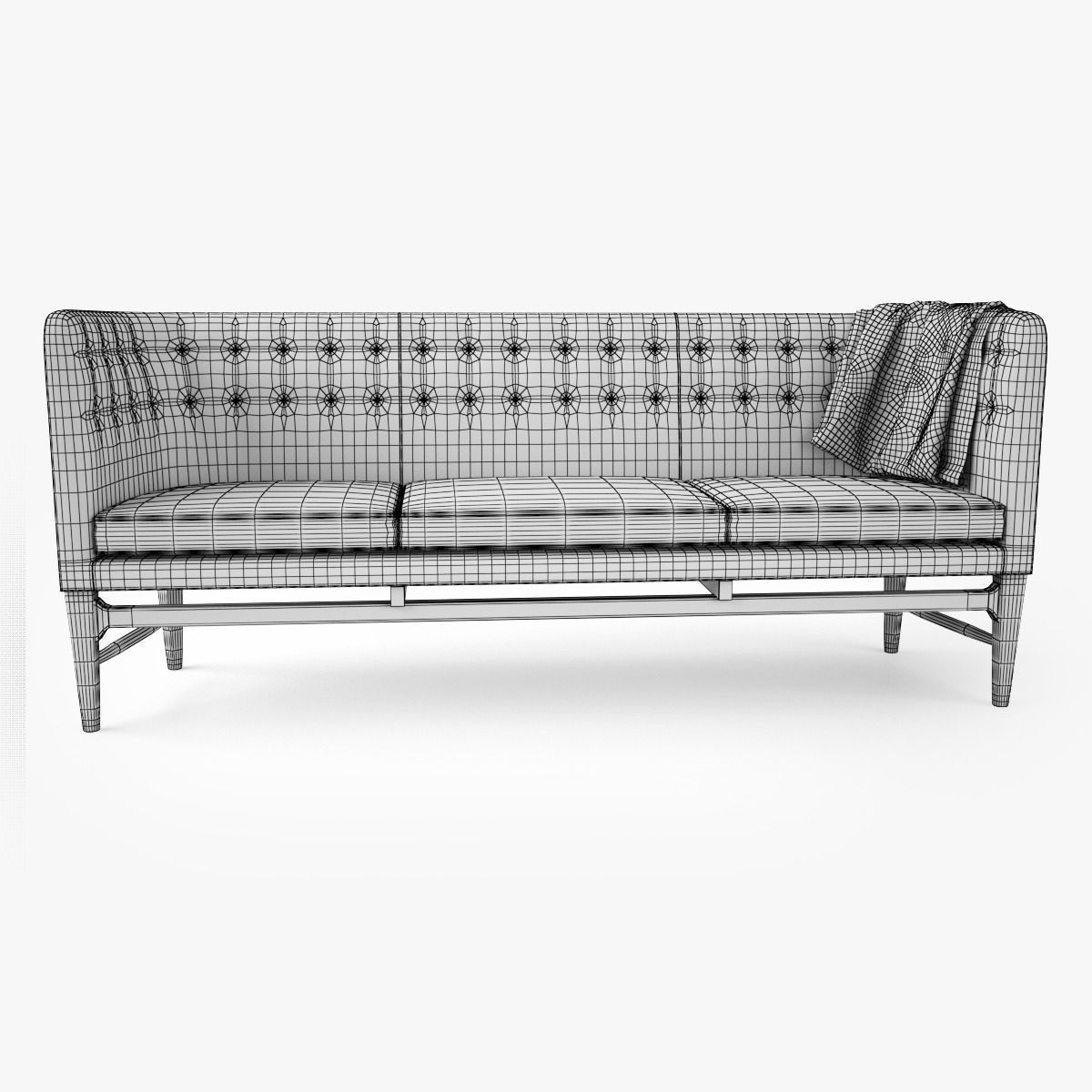 Mayor Sofa by Arne Jacobsen 3D model_13