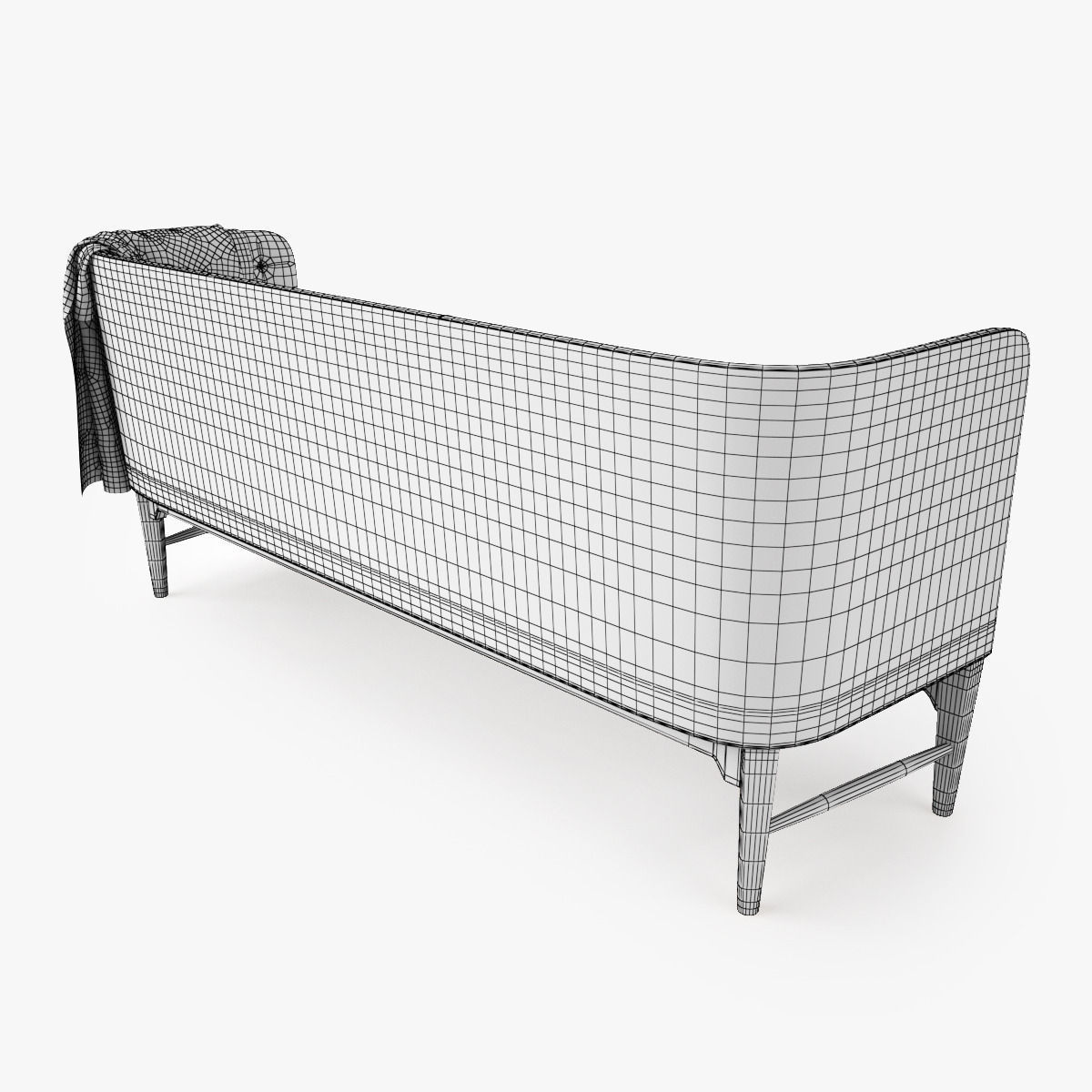 Mayor Sofa by Arne Jacobsen 3D model_14