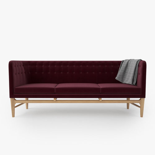 Mayor Sofa by Arne Jacobsen 3D model 5