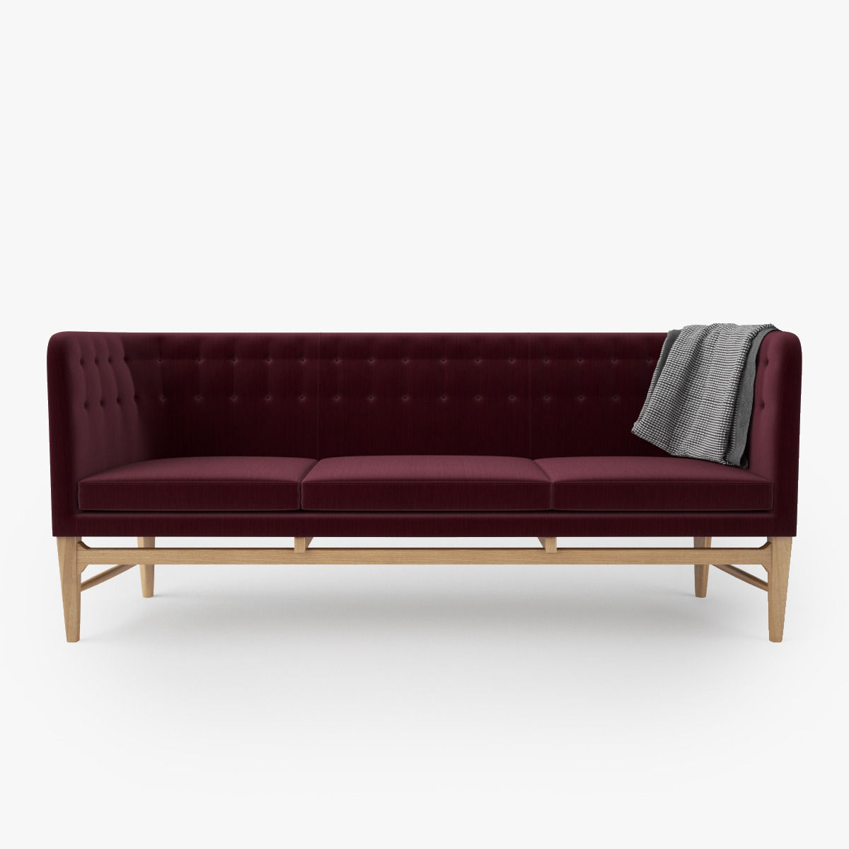 Mayor Sofa by Arne Jacobsen 3D model_4