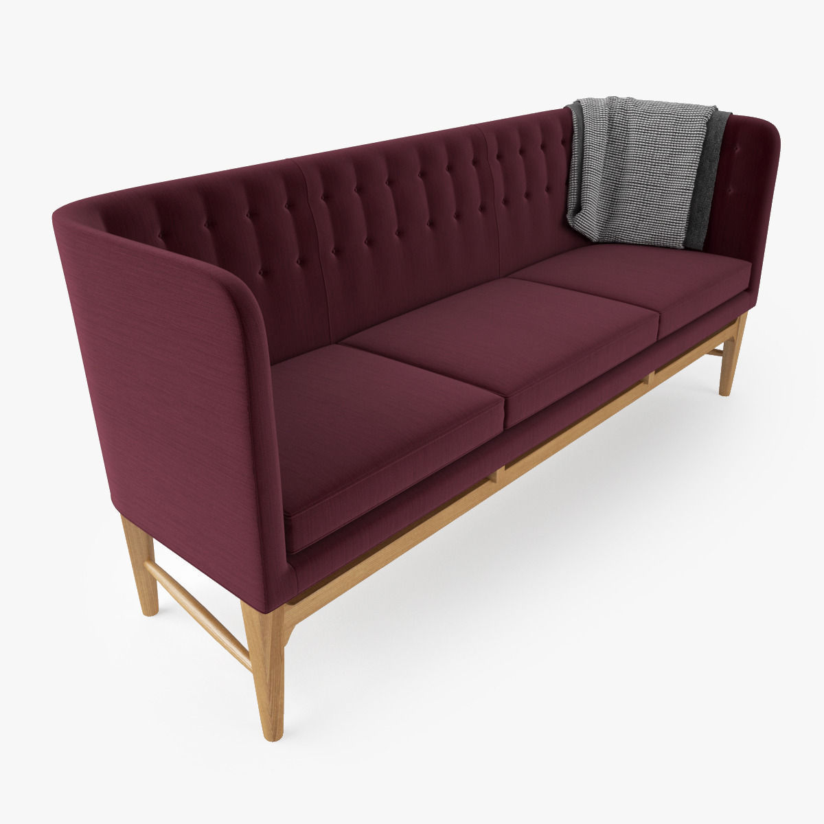 Mayor Sofa by Arne Jacobsen 3D model_7