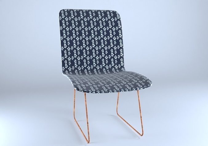 Chair Ofice Low-poly 3D model