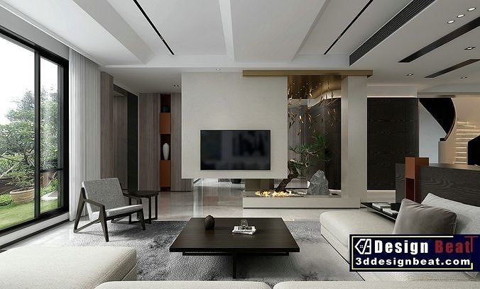 Living room 10 3D model