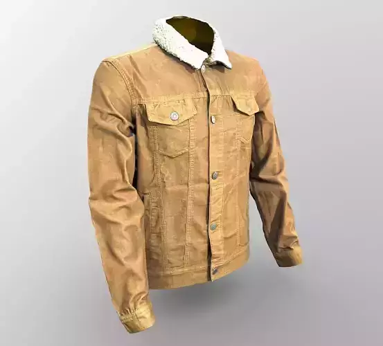 BRAVE SOUL Jacket PRESTWICH Low-poly 3D model