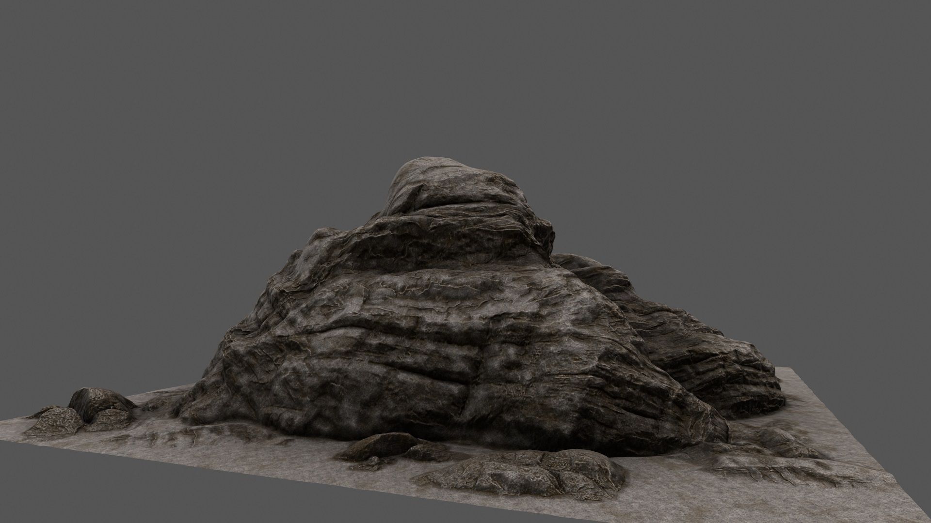 Rock 3D model_7