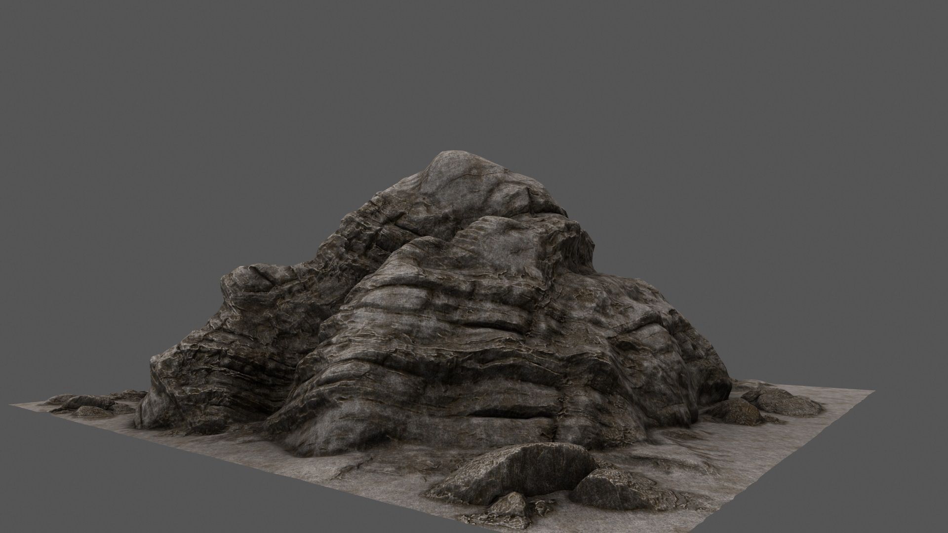 Rock 3D model_6