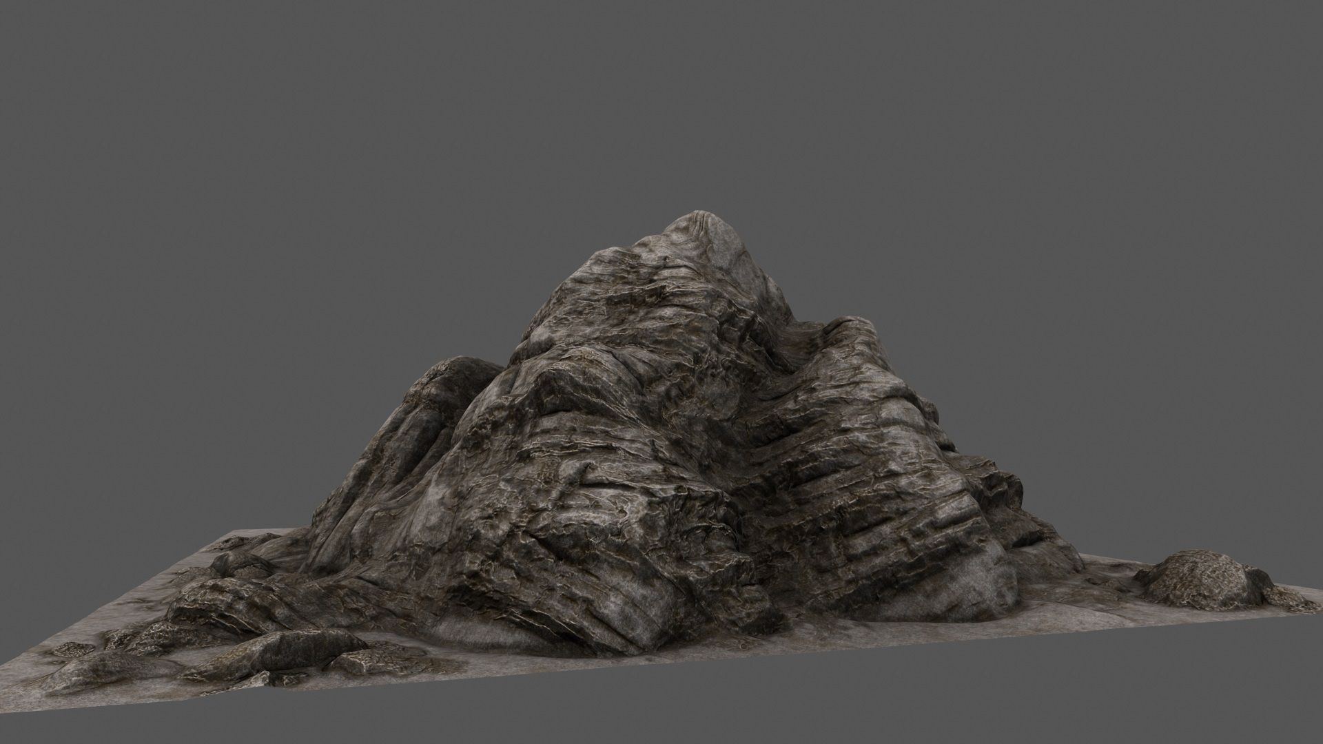 Rock 3D model_3