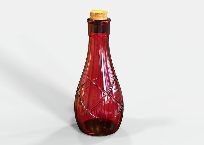 Decorative Bottle 3D print model