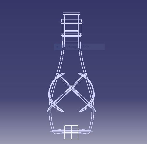 Decorative Bottle 3D print model_26