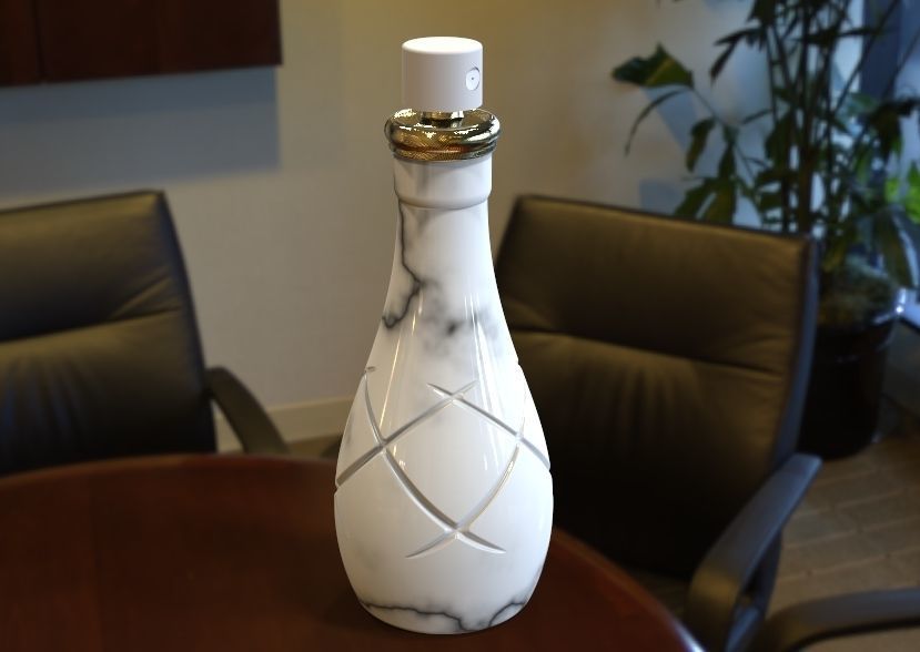 Decorative Bottle 3D print model_21