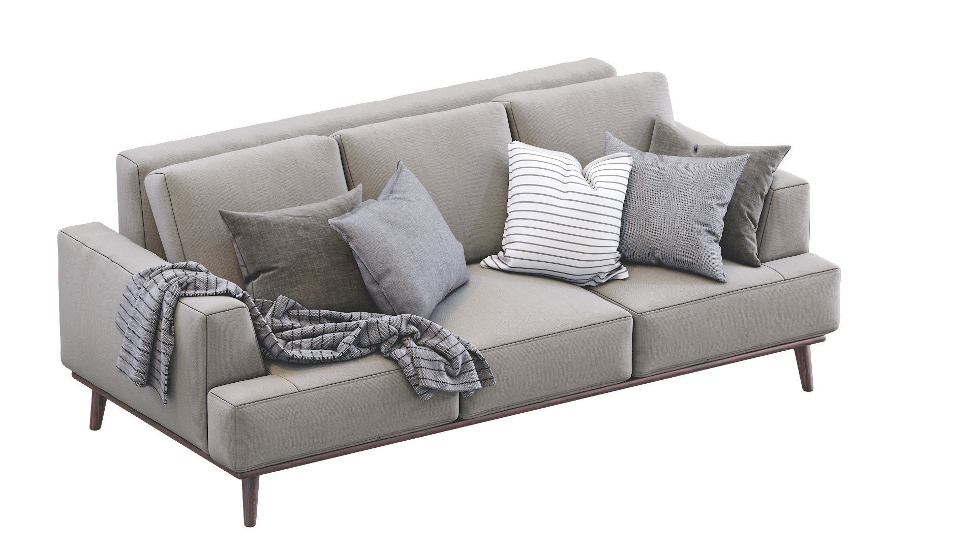 Modern Sofa 3D model_1