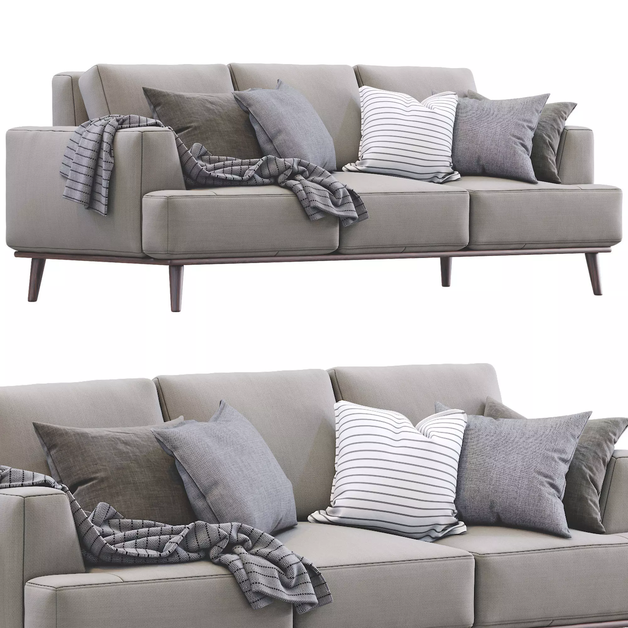 Modern Sofa 3D model_0