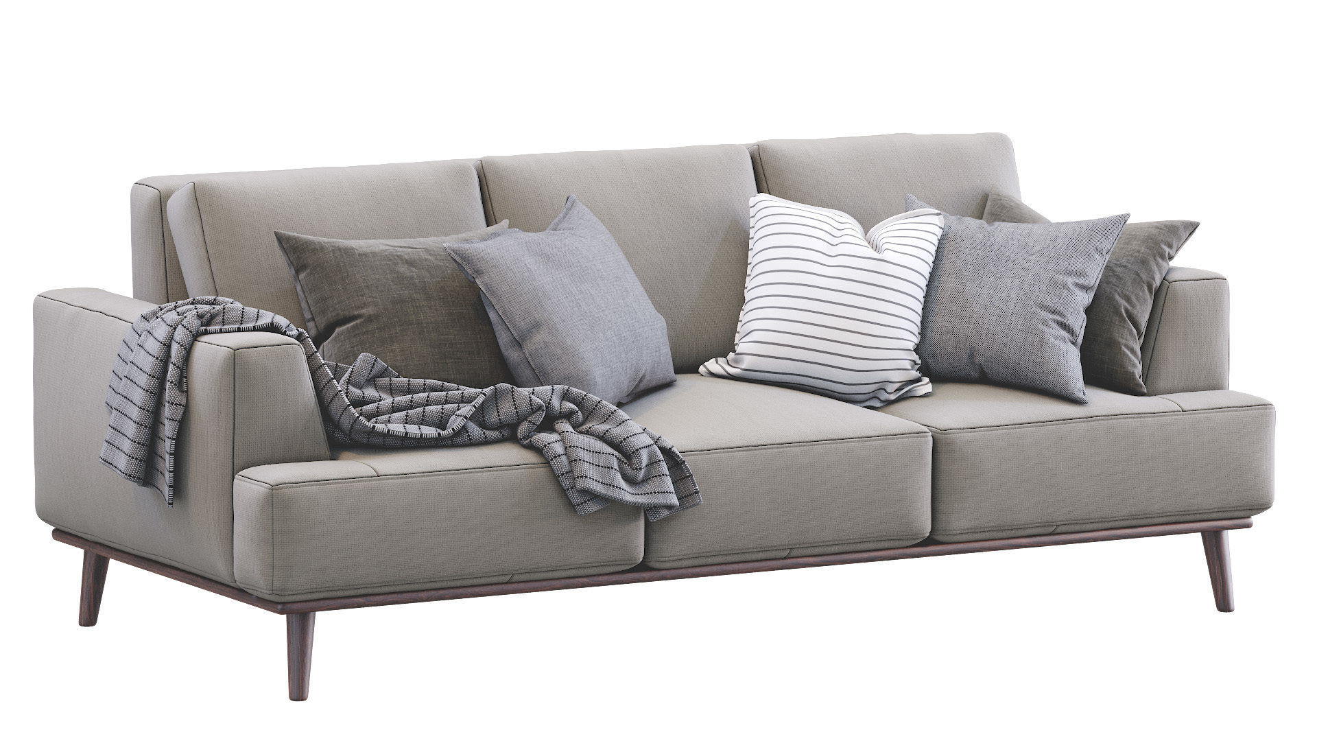Modern Sofa 3D model_2