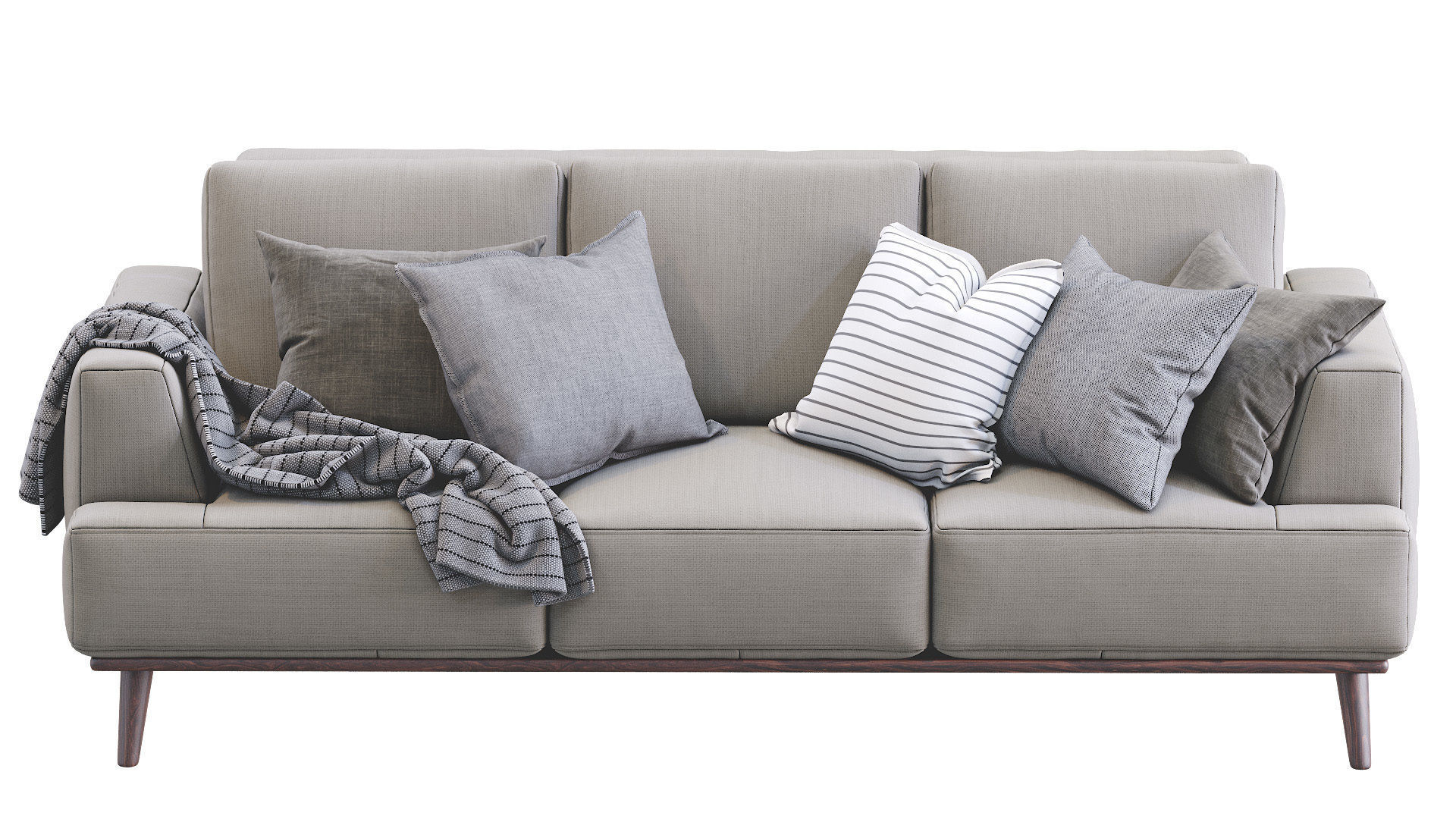 Modern Sofa 3D model_5