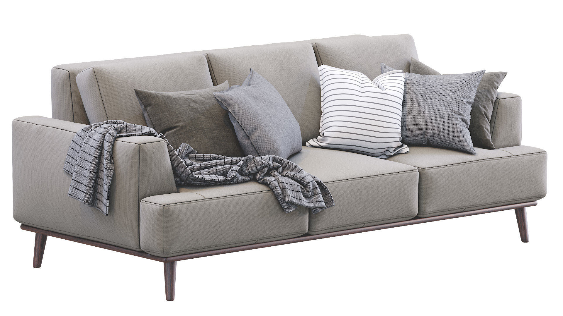 Modern Sofa 3D model_4