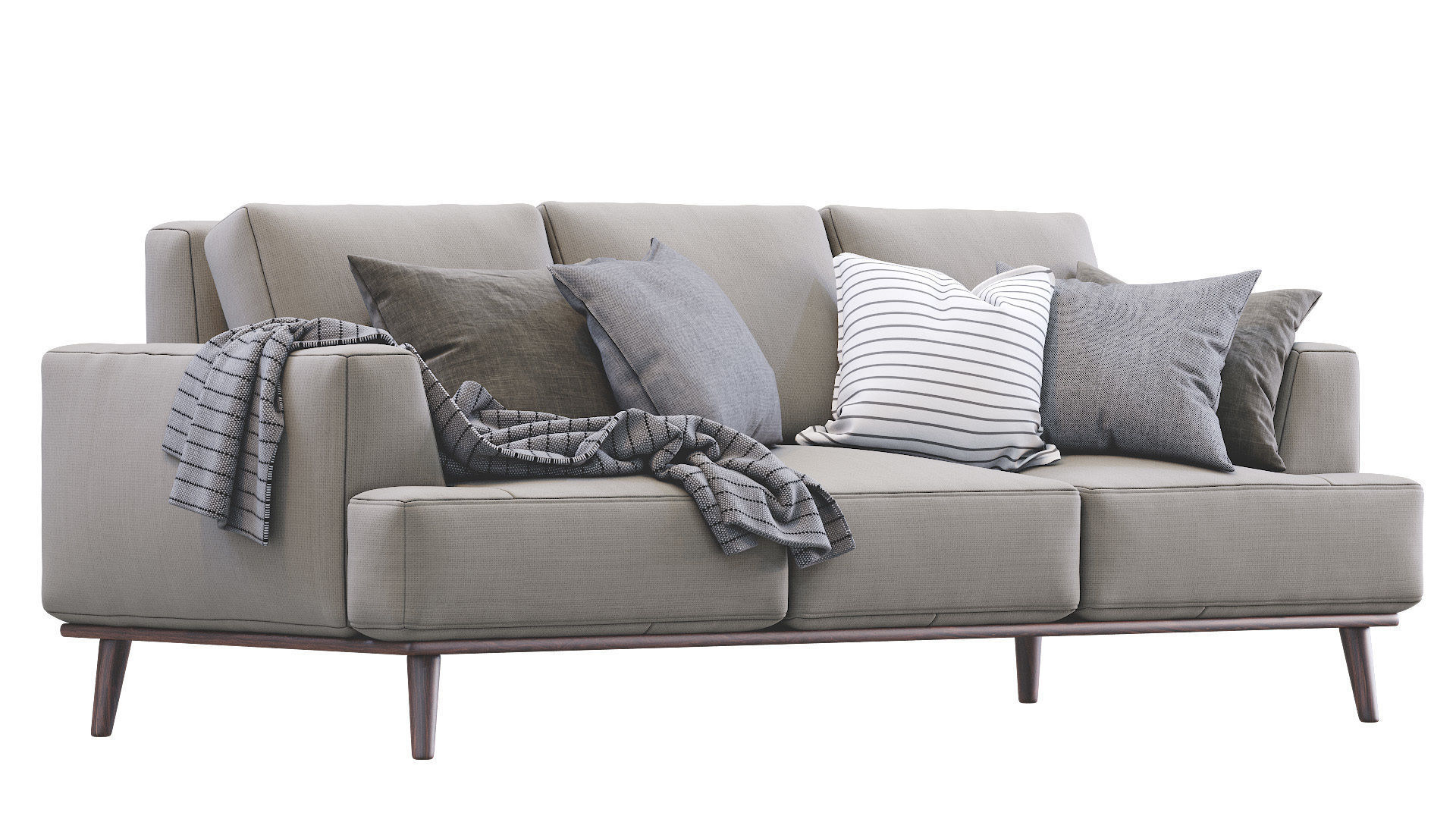 Modern Sofa 3D model_13