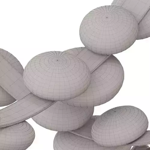 Lights spheres 3D model