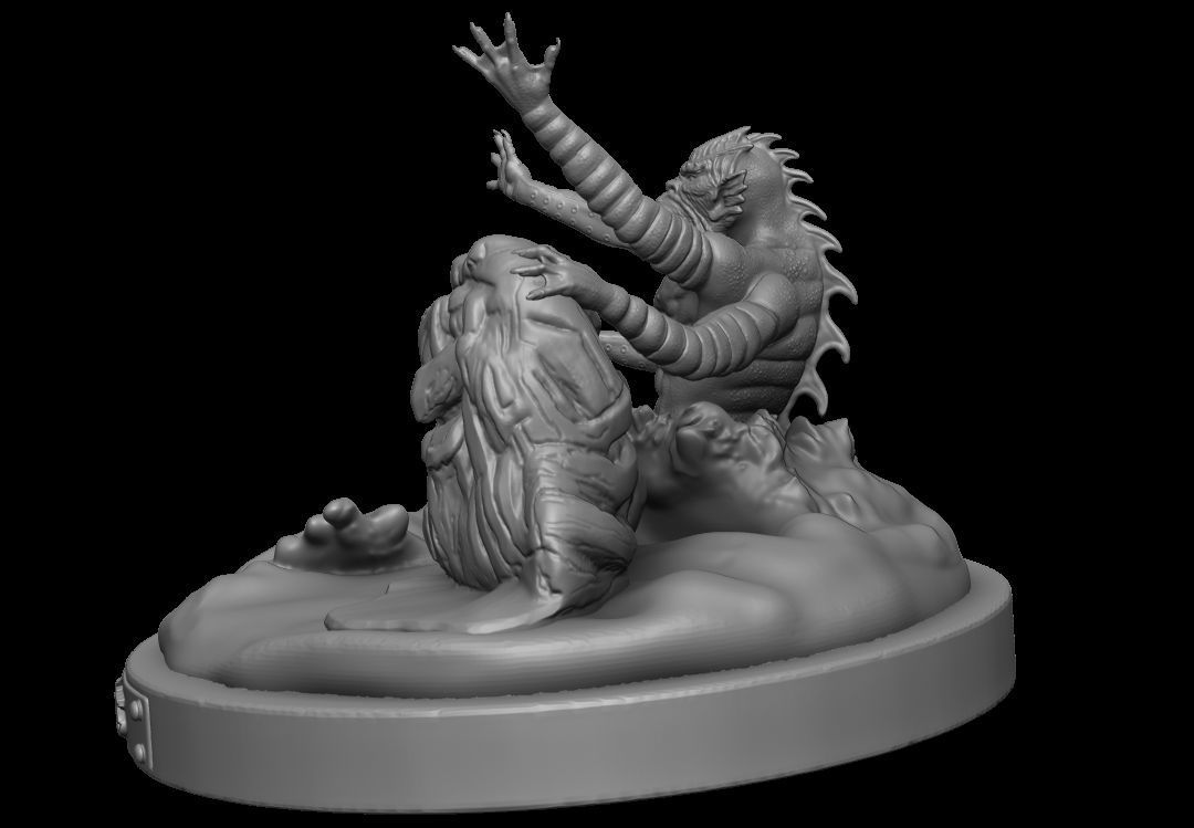 Kraken Clash of the Titans 3D print model_2