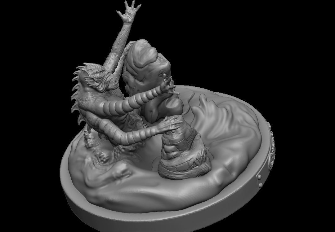 Kraken Clash of the Titans 3D print model_4