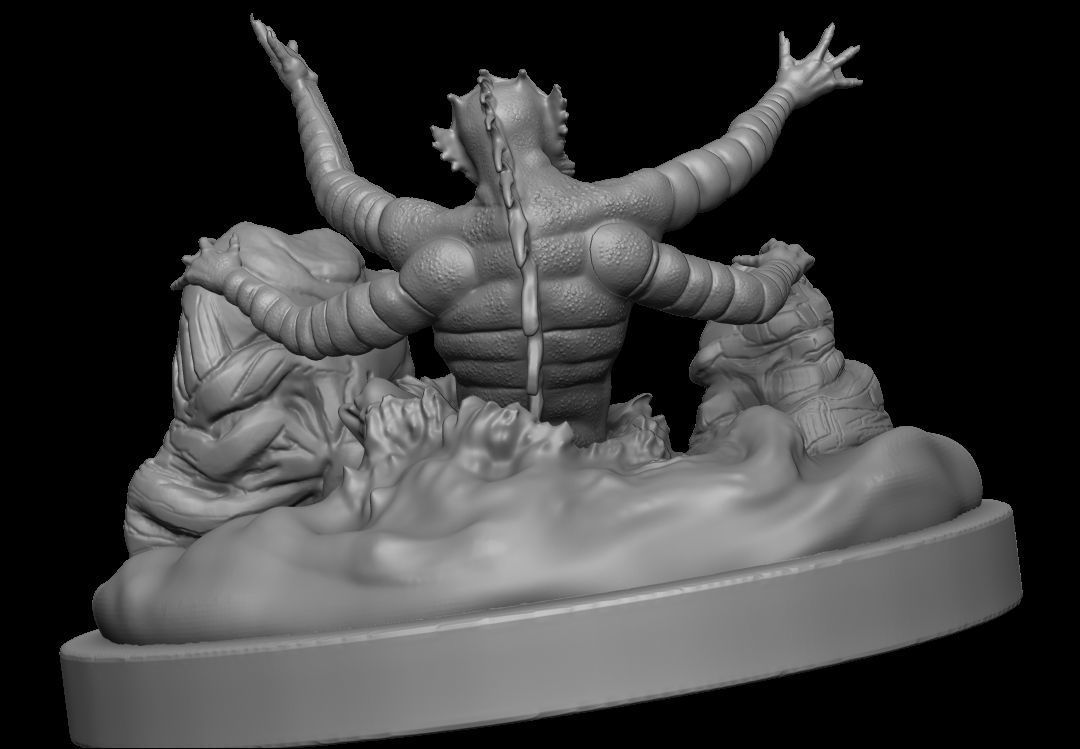 Kraken Clash of the Titans 3D print model_3
