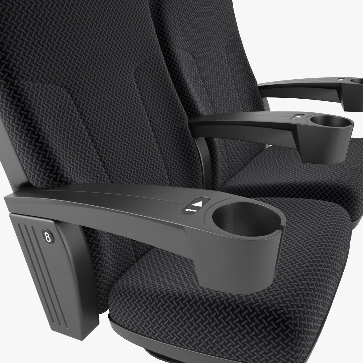 Cinema Chair 3D Model 3D model_4