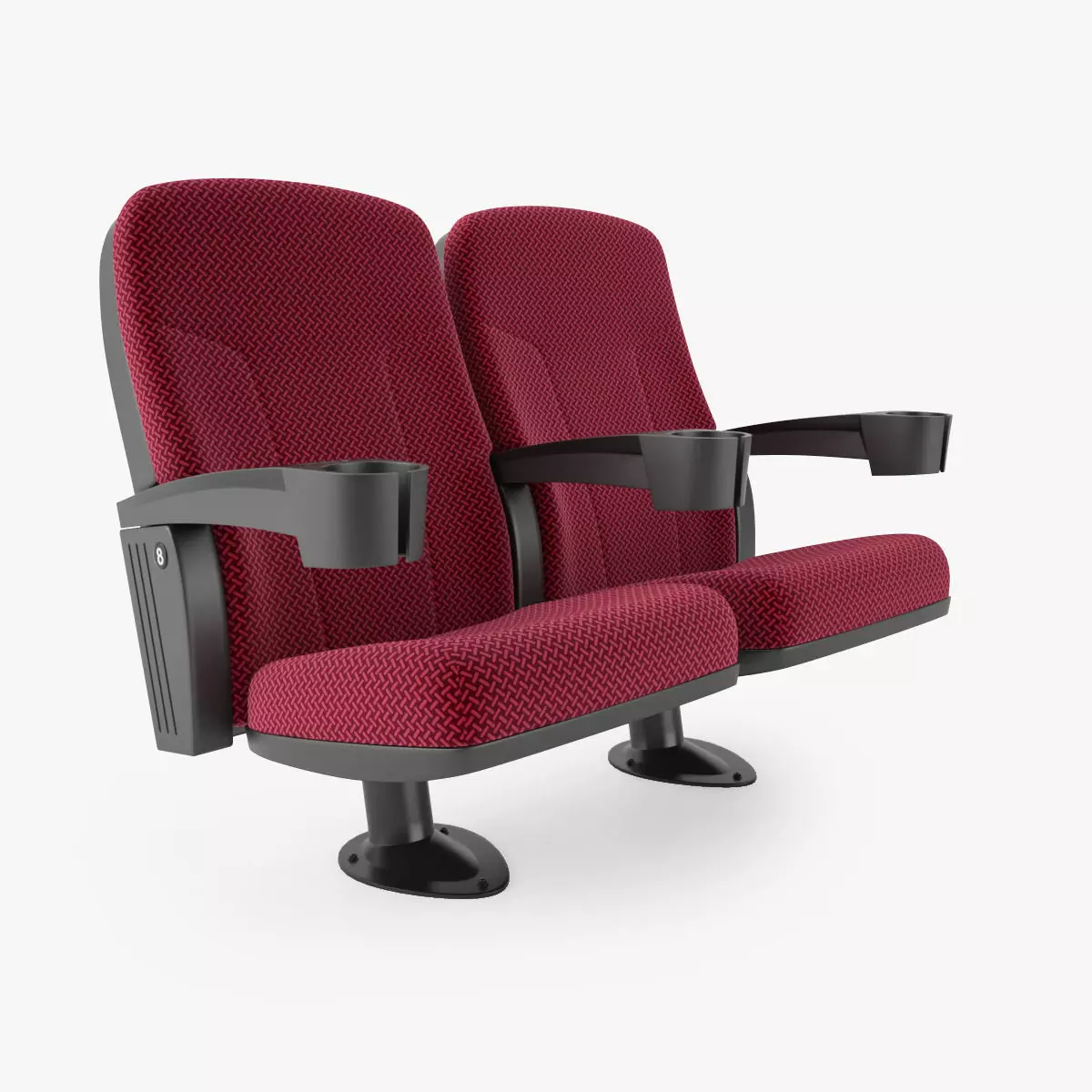 Cinema Chair 3D Model 3D model_0