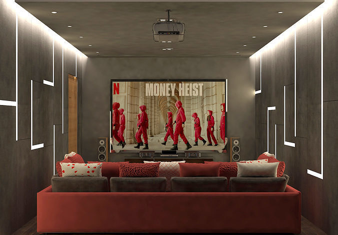 Home Theater  3D model
