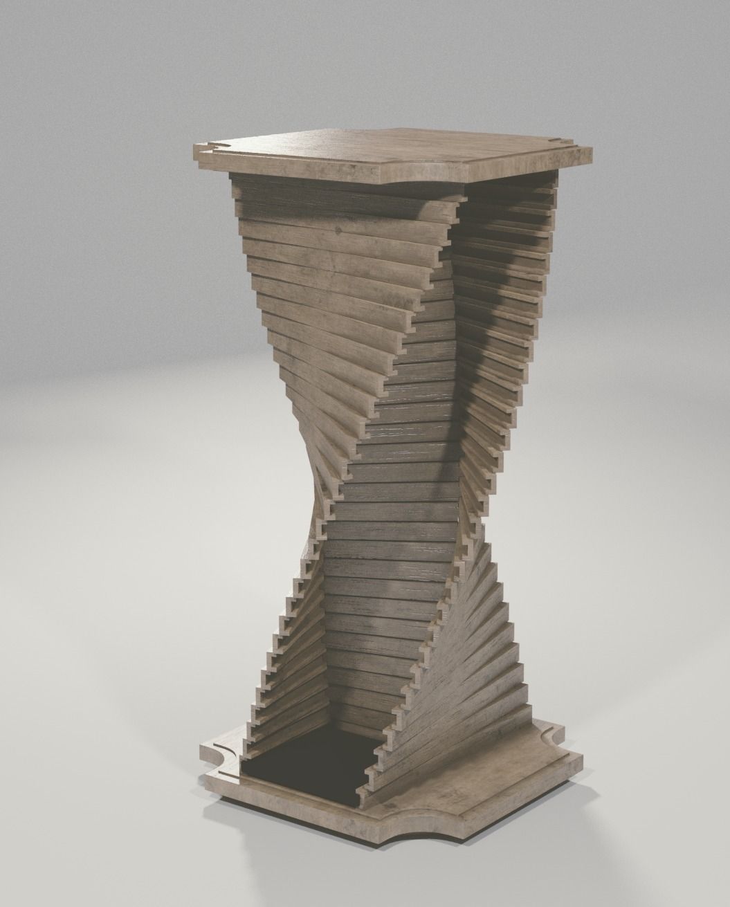 CD DVD Blu-ray disc rack 3D model_2