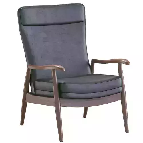 Armchair Hans Leather