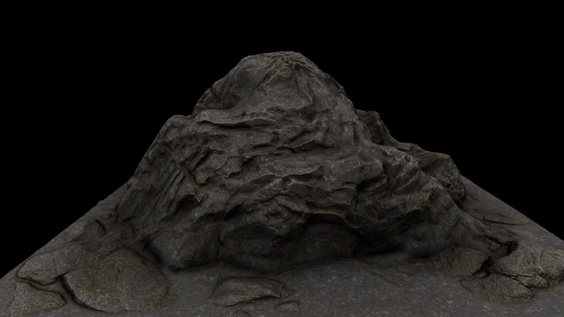 Cave Enterance 2 3D model_5