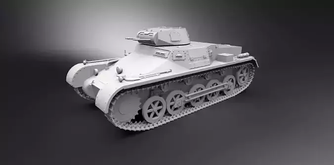 Panzer 1 scale model