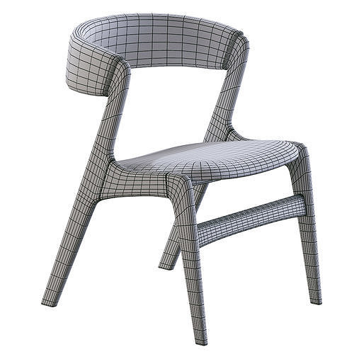 Chair Lua 3D model 4