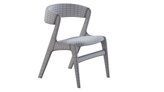 Chair Lua 3D model 6