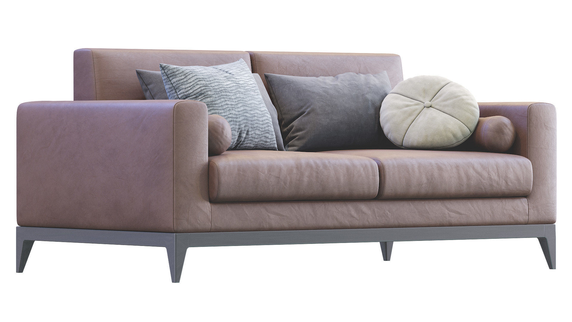 Sofa Copenhaga Leather 3D model_4