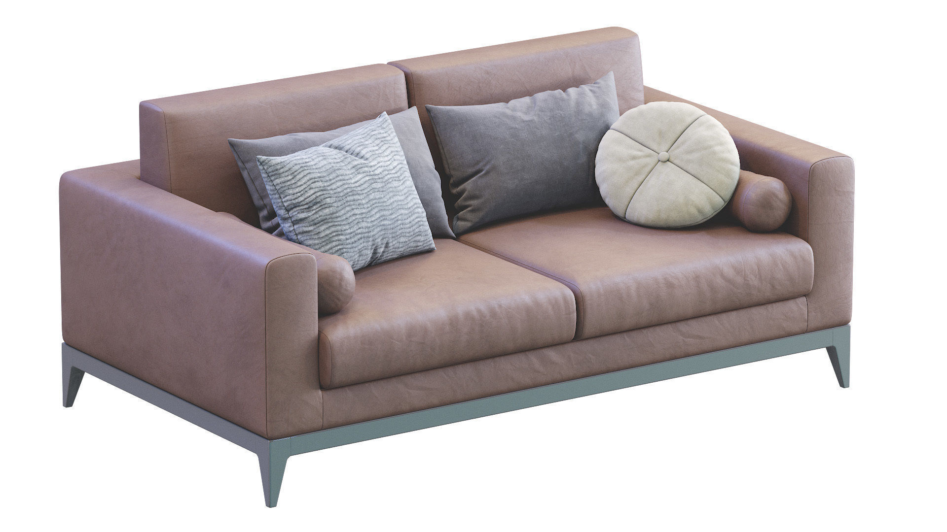 Sofa Copenhaga Leather 3D model_8