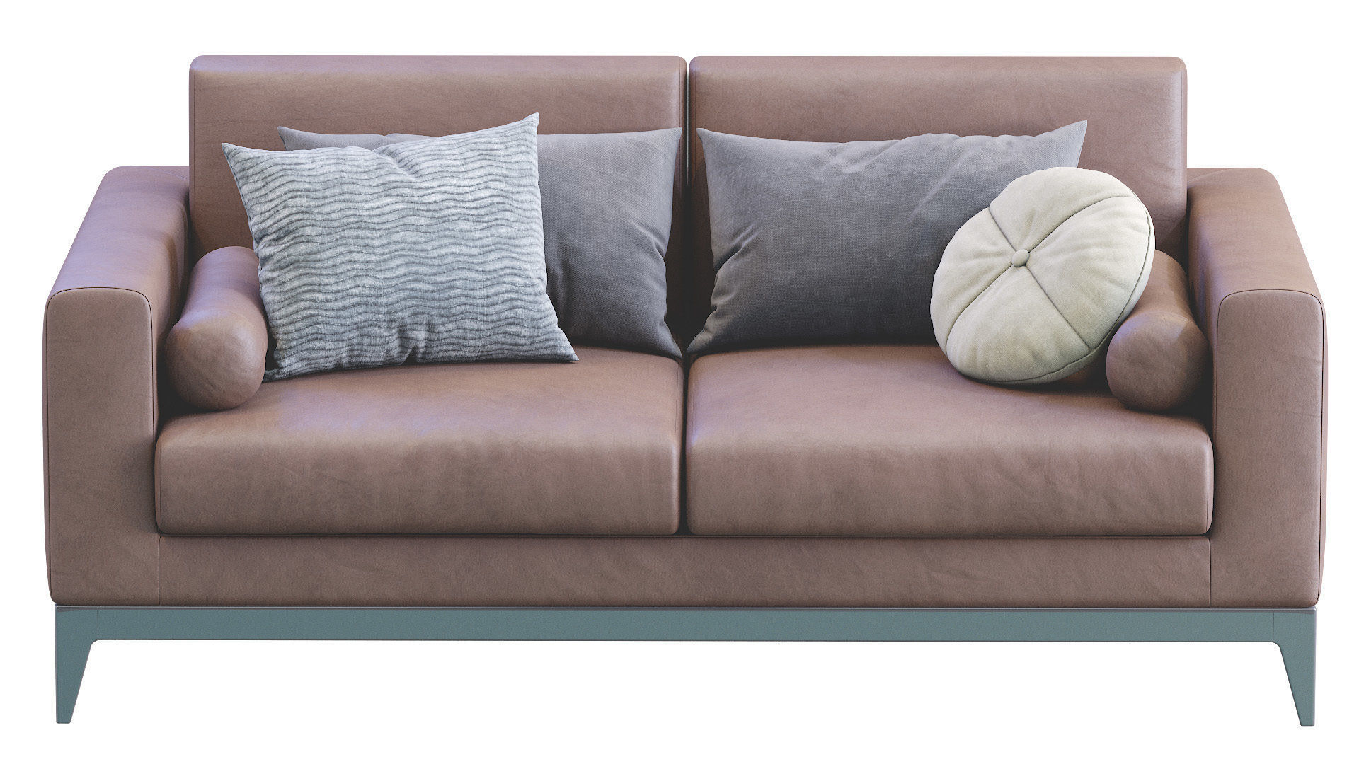 Sofa Copenhaga Leather 3D model_2