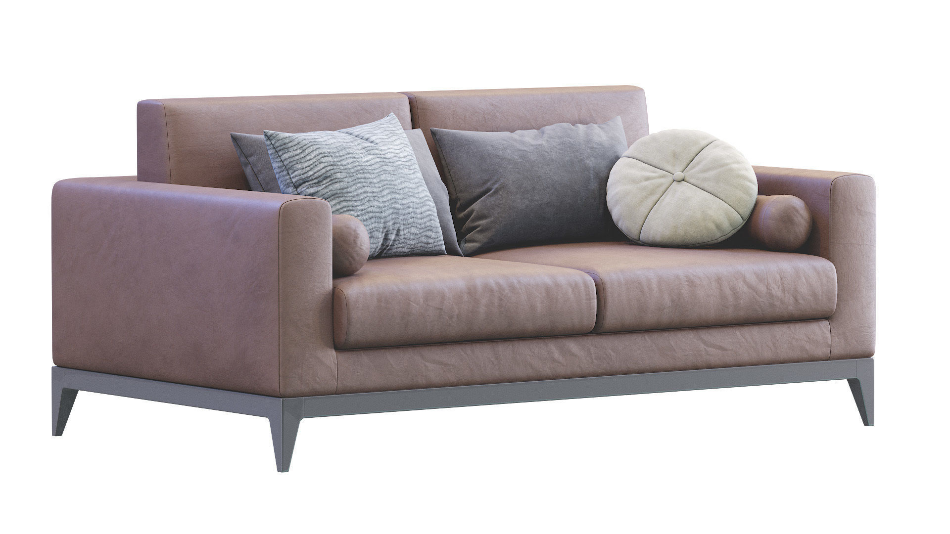 Sofa Copenhaga Leather 3D model_10