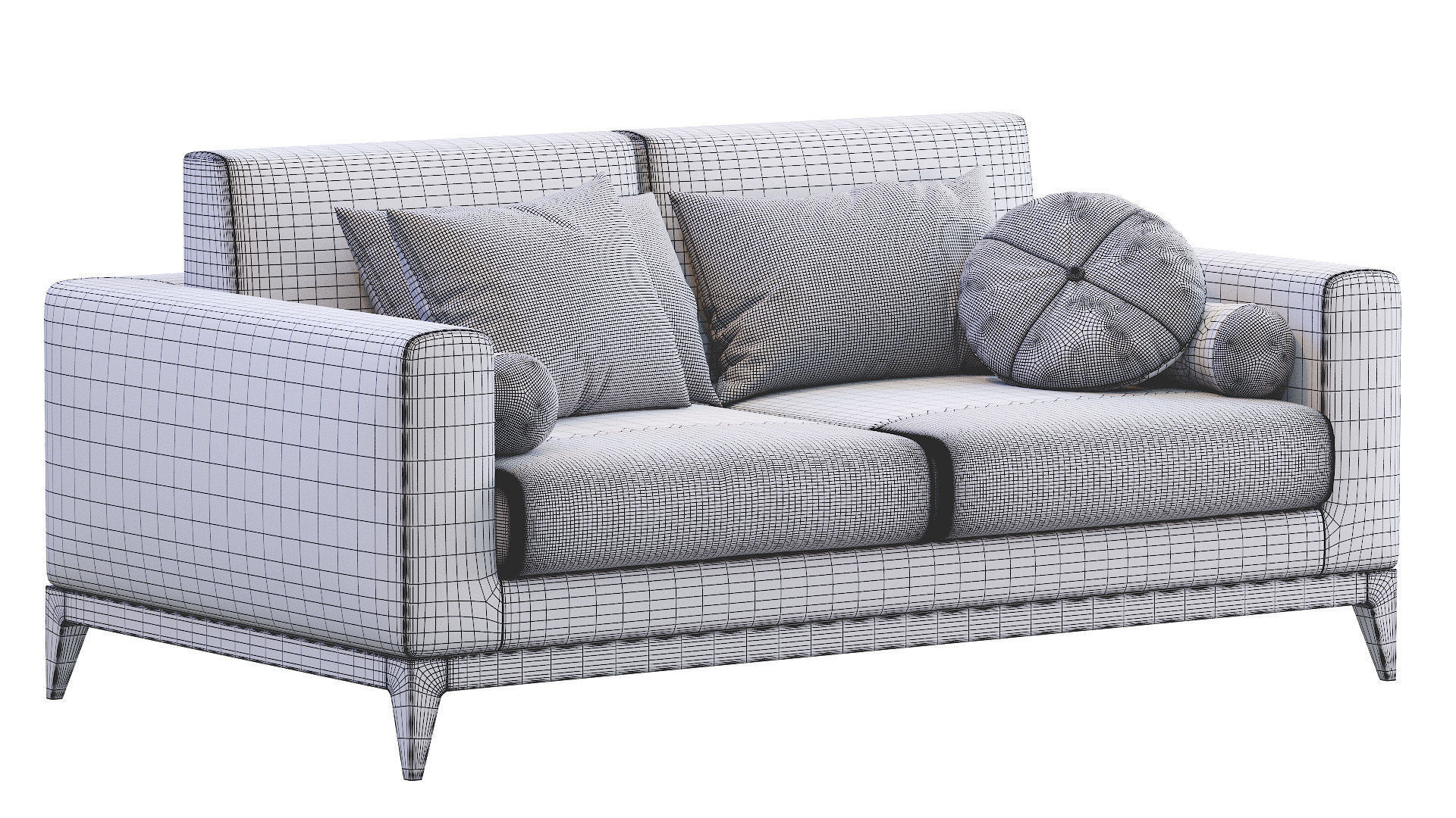 Sofa Copenhaga Leather 3D model_3